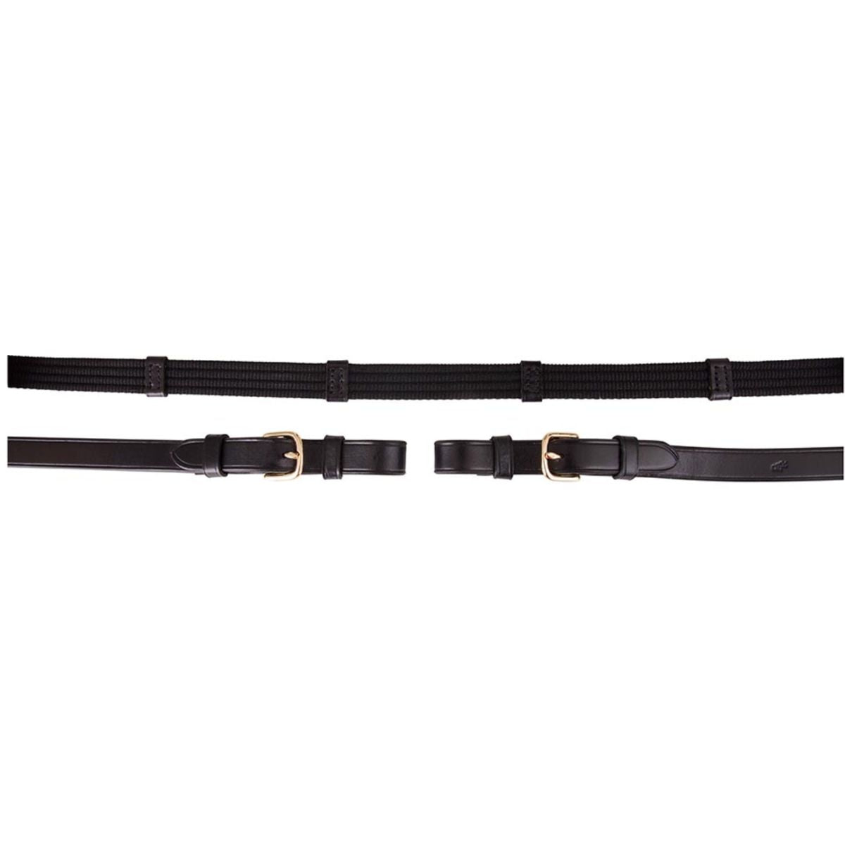 BR Riendas Negro/Oro