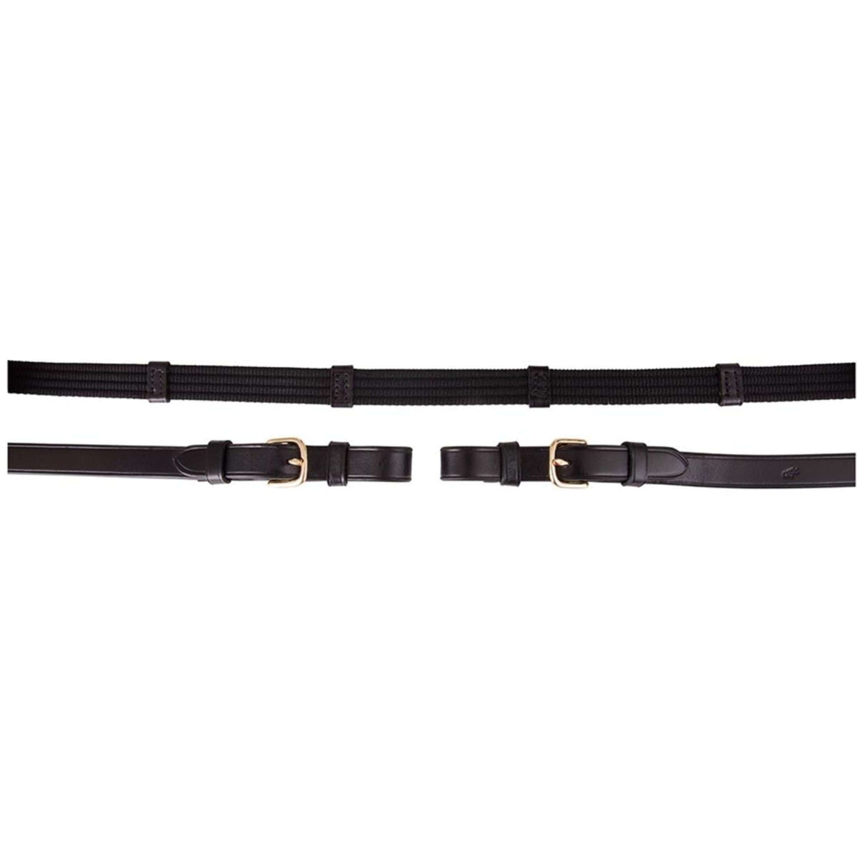 BR Riendas Negro/Oro