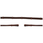BR Riendas Lino 19mm Blind/Hebilla Redonda Roble/Plata