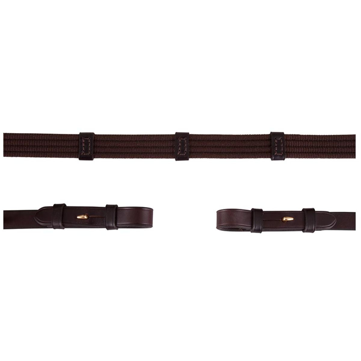 BR Riendas Marron/oro