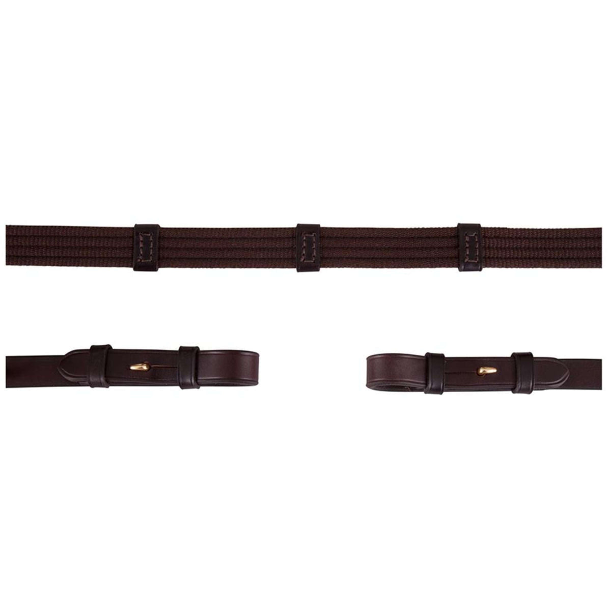 BR Riendas Marron/oro