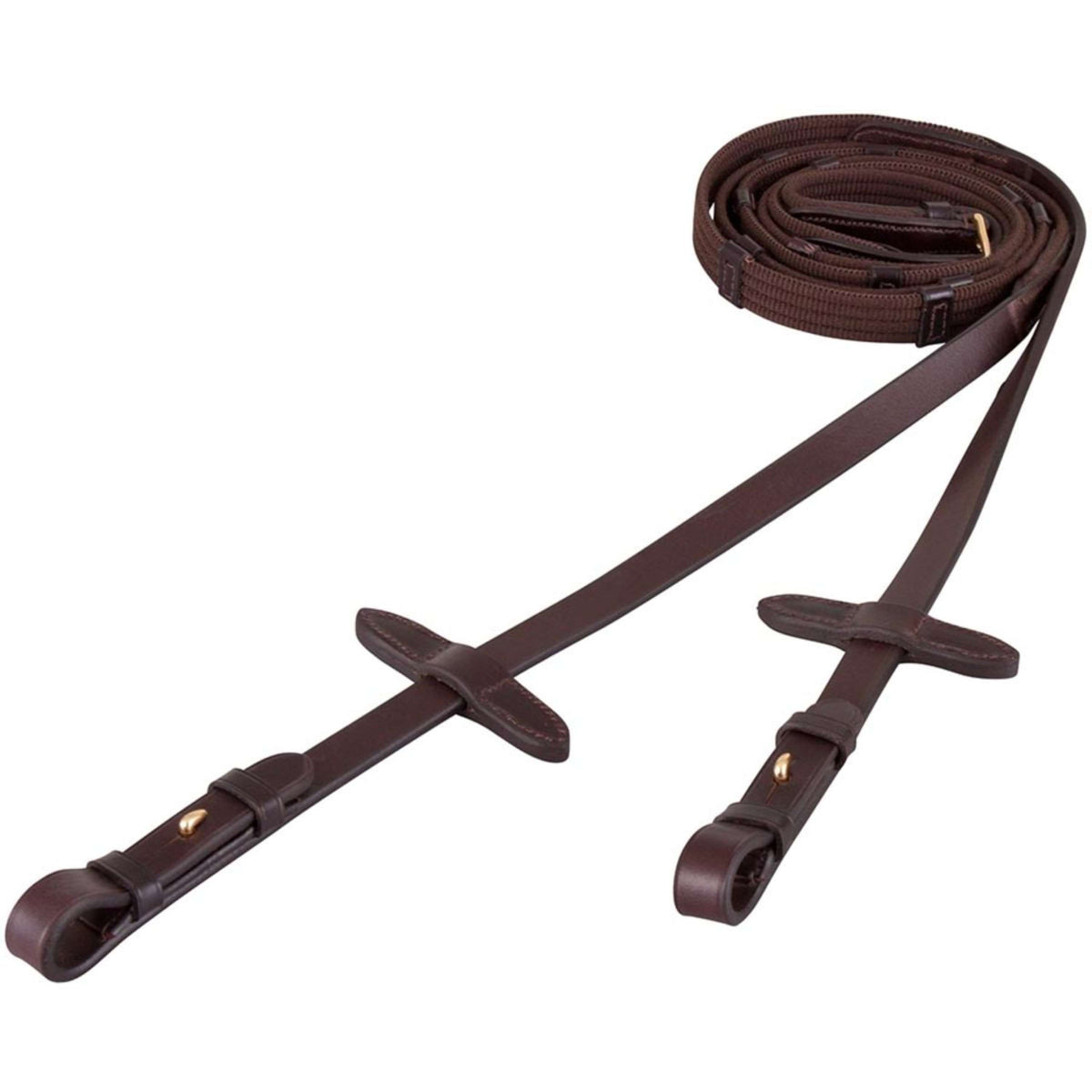 BR Riendas Marron/oro