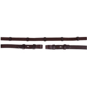 BR Riendas Marron<>Plata<>Gris