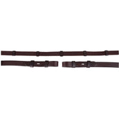 BR Riendas Marron<>Plata<>Gris