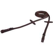 BR Riendas Marron<>Plata<>Gris