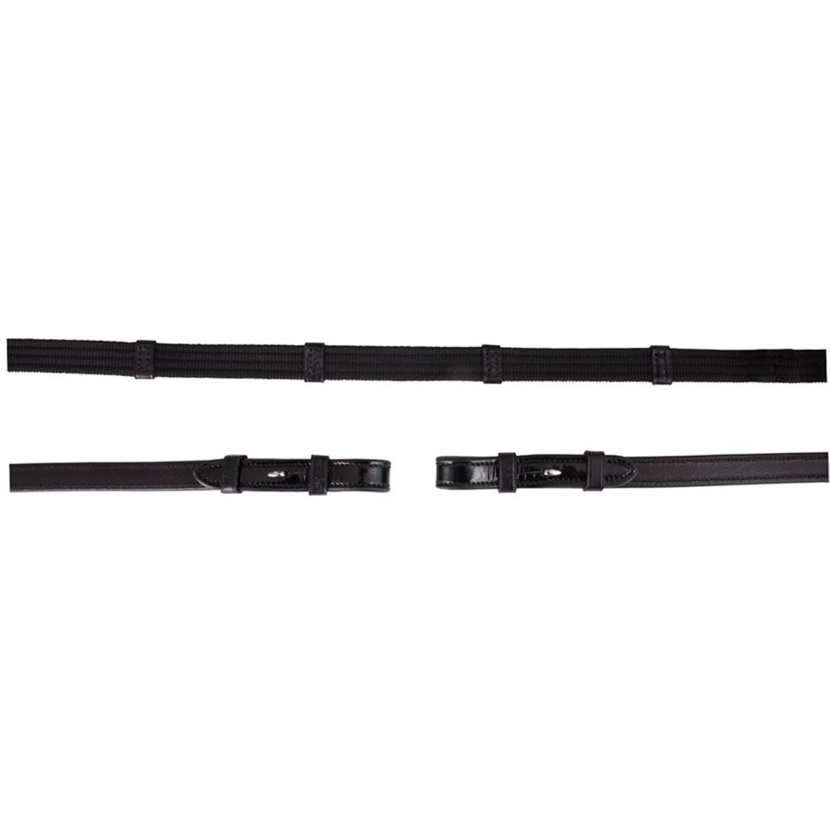 BR Riendas Negro/Plata