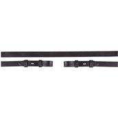 BR Cinchón de Doma Cuero 16mm Blind Negro