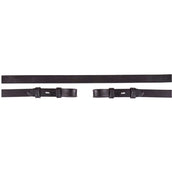 BR Cinchón de Doma Cuero 16mm Blind Negro