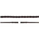 BR Riendas Hunter Trenzado Fancy Marron/Plata/Gris