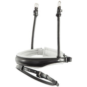 BR Muserola Ajustable Combinado Anatómico Negro/Blanco