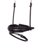 BR Muserola Ajustable Combinado Anatómico Negro/Plata