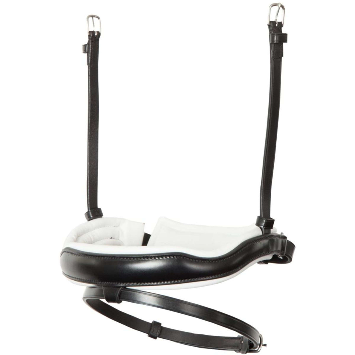 BR Cabezada Anatomisch Negro/Blanco