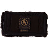 BR Protector de Cadena Curb Piel de oveja 5cm Ancho Negro/Negro