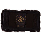 BR Protector de Cadena Curb Piel de oveja 5cm Ancho Negro/Negro