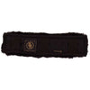 BR Protector de Muserola Piel de oveja 5cm Negro/Negro