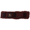 BR Protector de Muserola Piel de oveja 5cm Marron