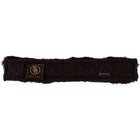 BR Cubierta para Brida Piel de oveja 3cm Ancho Negro/Negro