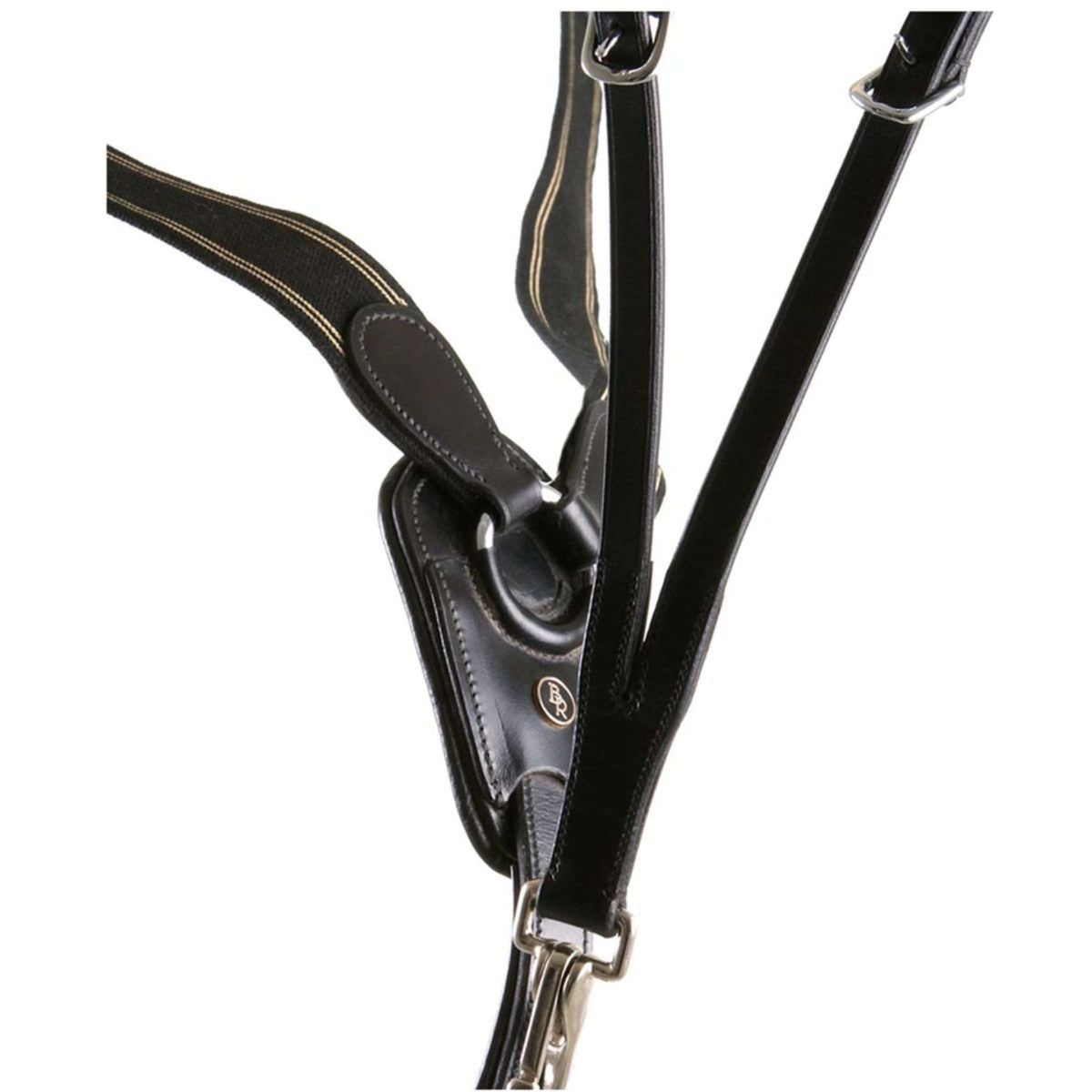 BR Arnés Frontal Taunton Negro/Plata