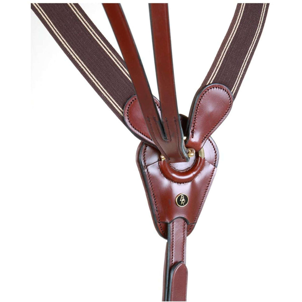 BR Arnés Frontal Taunton Elástico con martingala Tobacco