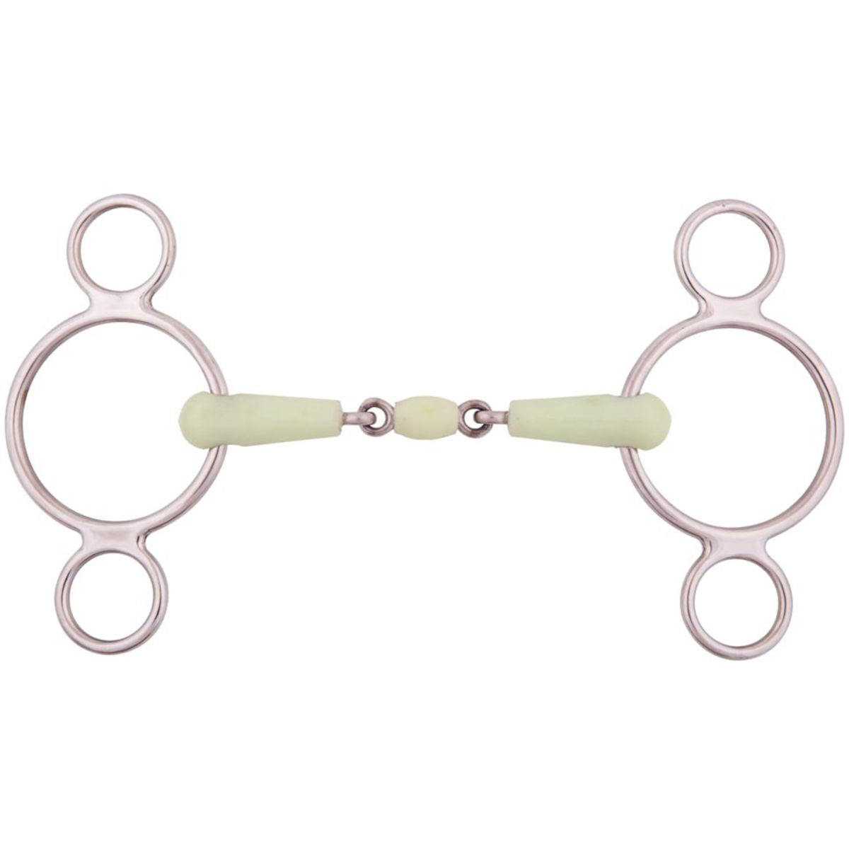 BR Mordaza de Anilla Suelta Boca de Apple 3 Anillos 18mm Acero inoxidable