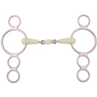 BR Mordaza de Anilla Suelta Boca Apple 4 Anillos 18mm Acero inoxidable
