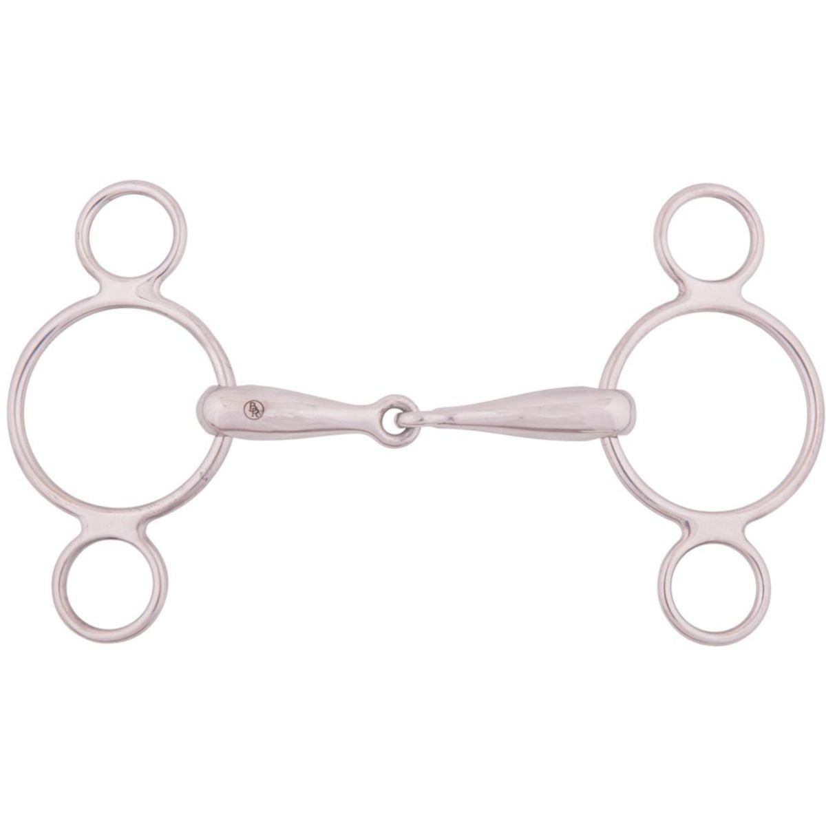 BR Mordaza de Anilla Suelta 3 Anillos Macizo 18mm Acero inoxidable