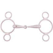 BR Mordaza de Anilla Suelta 3 Anillos Macizo 18mm Acero inoxidable