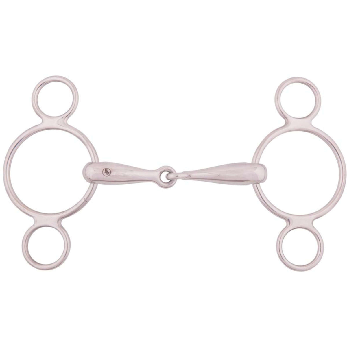 BR Mordaza de Anilla Suelta 3 Anillos Macizo 18mm Acero inoxidable