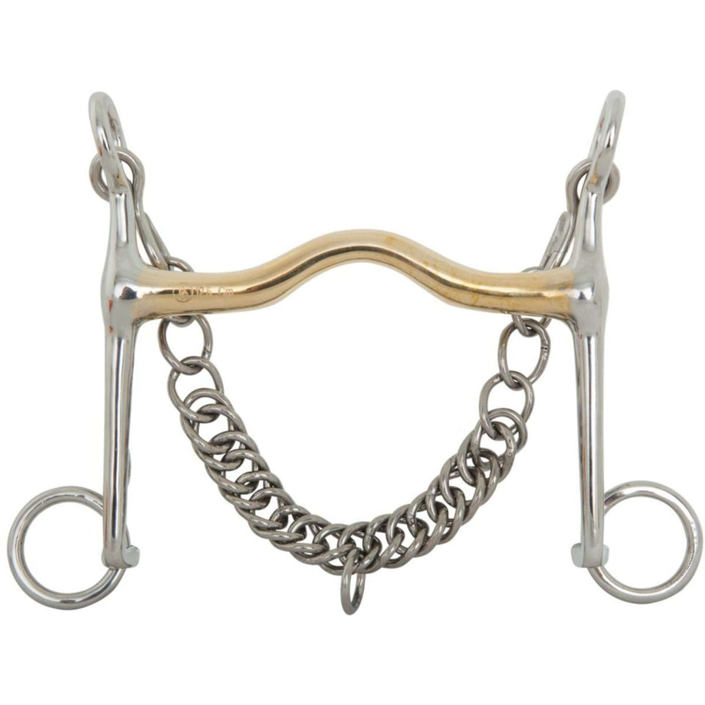 BR Bocado de Dressage Bajo Contact Tijeras 140mm 12mm