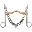 BR Bocado de Dressage Bajo Contact Tijeras 140mm 12mm