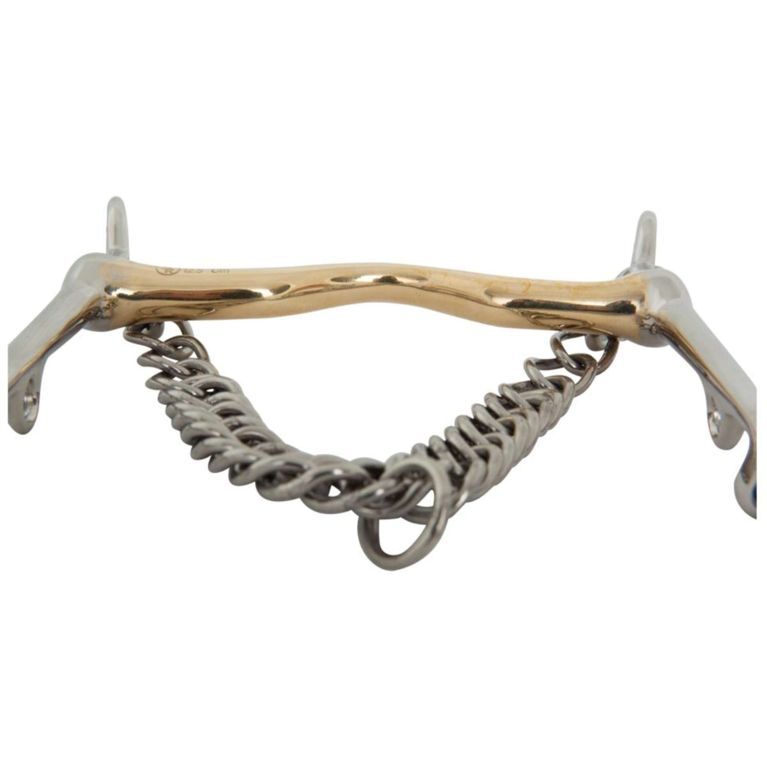 BR Bocado de Dressage Bajo Contact Tijeras 140mm 12mm BR Bocado de Dressage Bajo Contact Tijeras 140mm 12mm