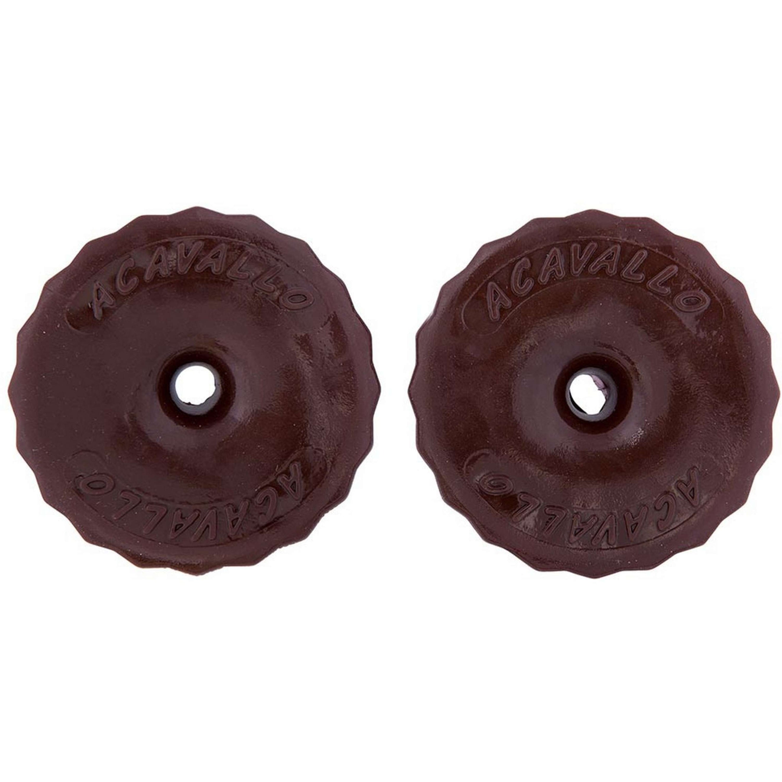 Acavallo Protectores de Bocado Soft Gel Marron Acavallo Protectores de Bocado Soft Gel Marron