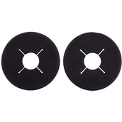 Premiere Protectores de Bocado Español: Caucho con Recortes Negro
