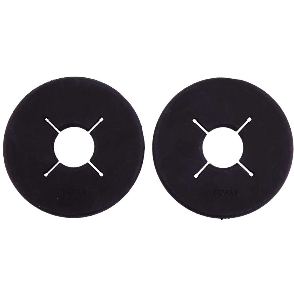 Premiere Protectores de Bocado Español: Caucho con Recortes Negro
