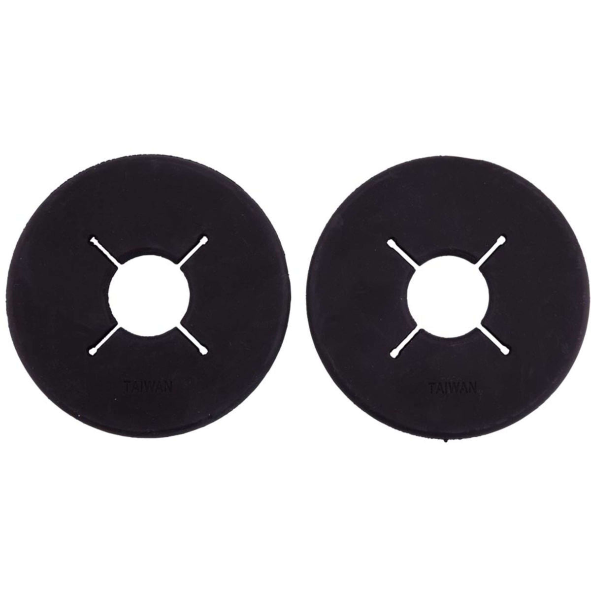 Premiere Protectores de Bocado Español: Caucho con Recortes Negro