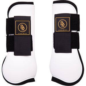 BR Botas para tendones Event PU con Forro de Neopreno Blanco