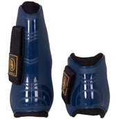 BR Botas para Tendón y Menudillo Spanish: & Protectores de menudillo Set Pro Tech PU Neopreno Azul