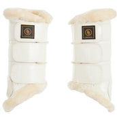 BR Protectores de piernas Majestic Lacquer Blanco