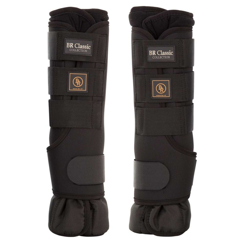 BR Protector de piernas Classic Protectores de cuadra para patas delanteras Negro