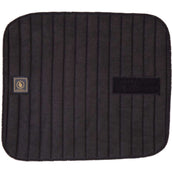 BR Cojinetes para Piernas Tricot/Toalla con Velcro Negro