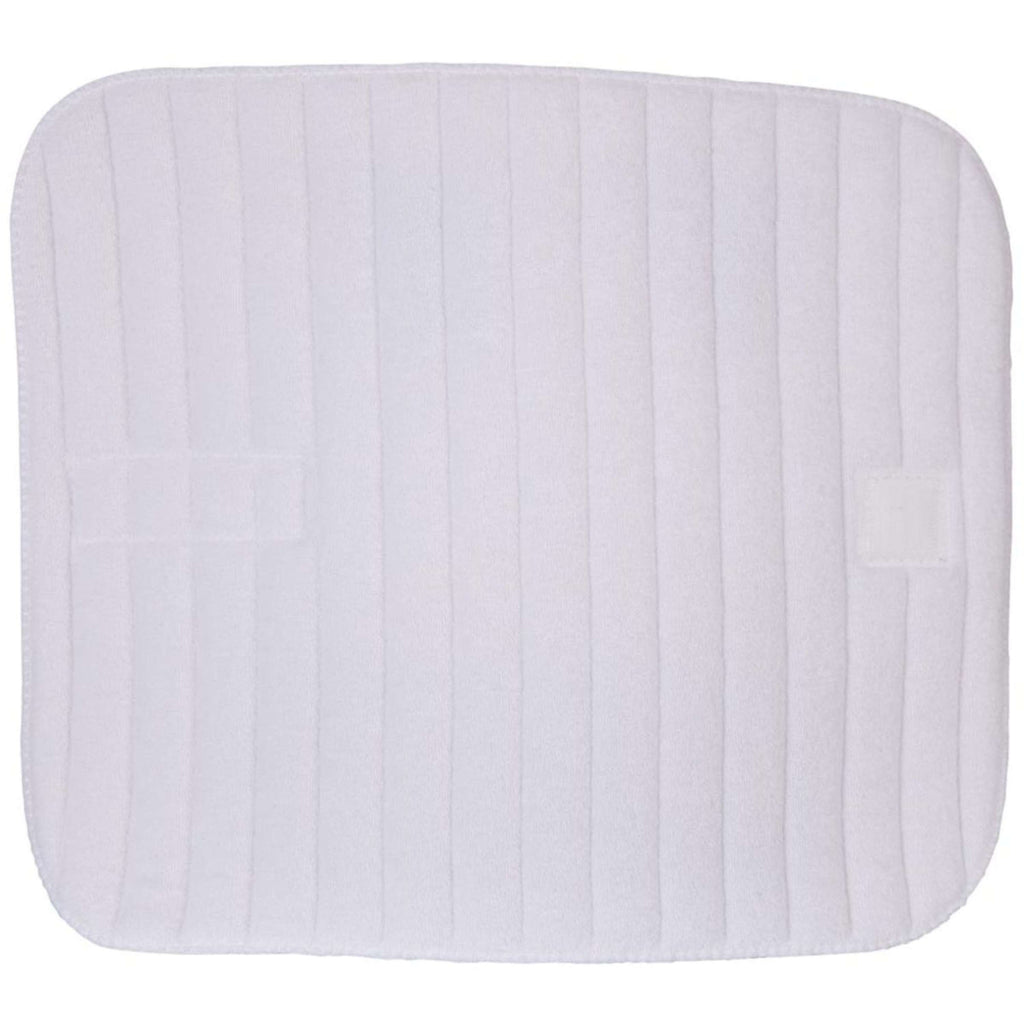 BR Cojinetes para Piernas Tricot/Toalla con Velcro Blanco