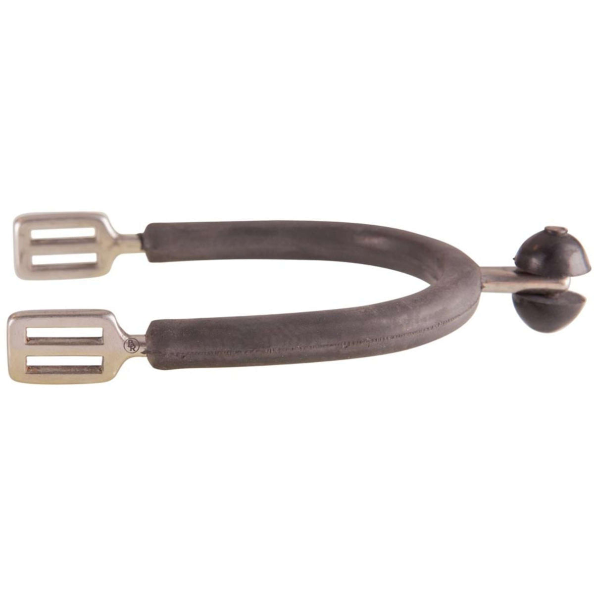 BR Sporen Impuls Rodillos de goma protectores de espolones Negro