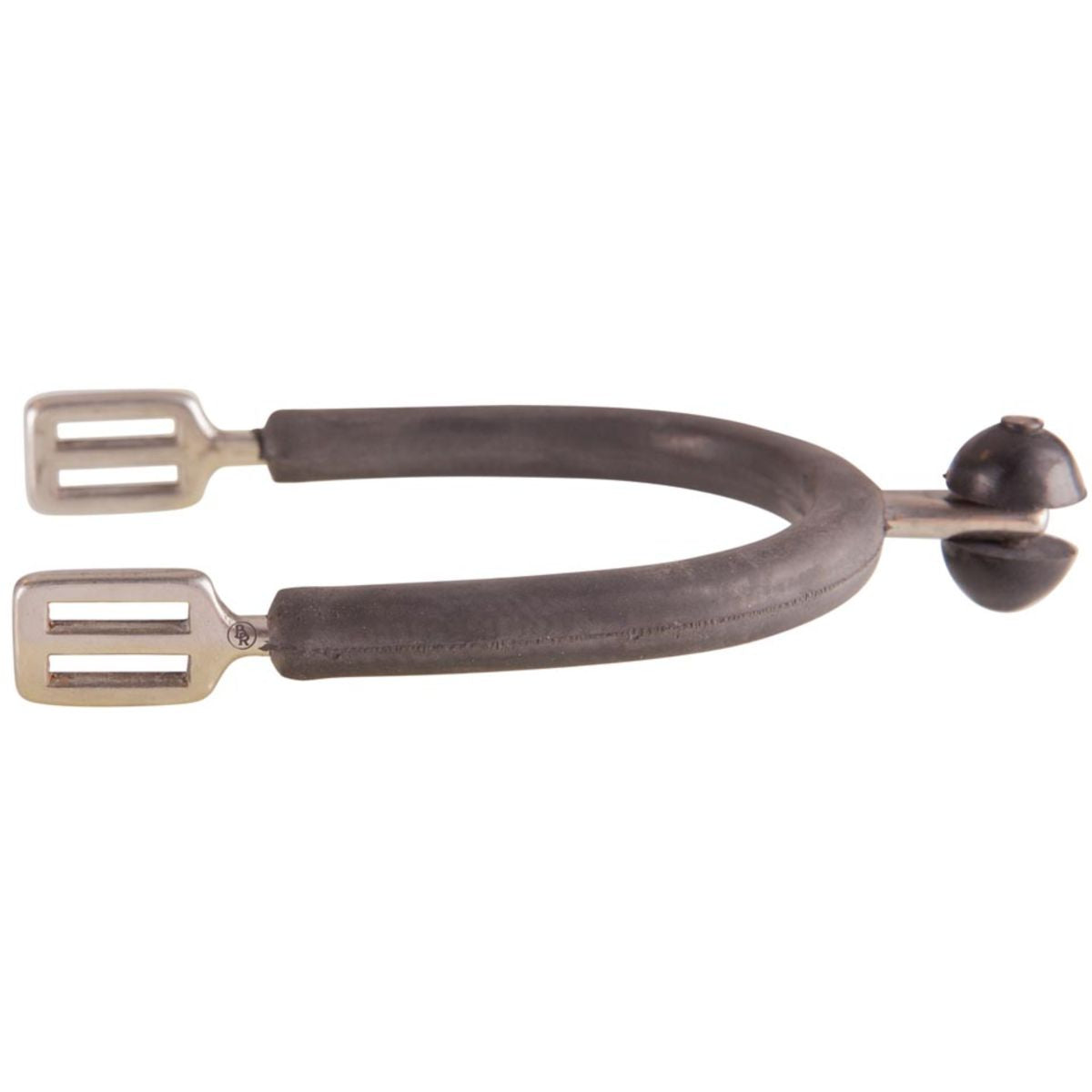 BR Sporen Impuls Rodillos de goma protectores de espolones Negro