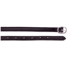 BR Correas para espuelas For Spanish (ES): Hebilla de Acero Inoxidable con Forro de Cuero Negro