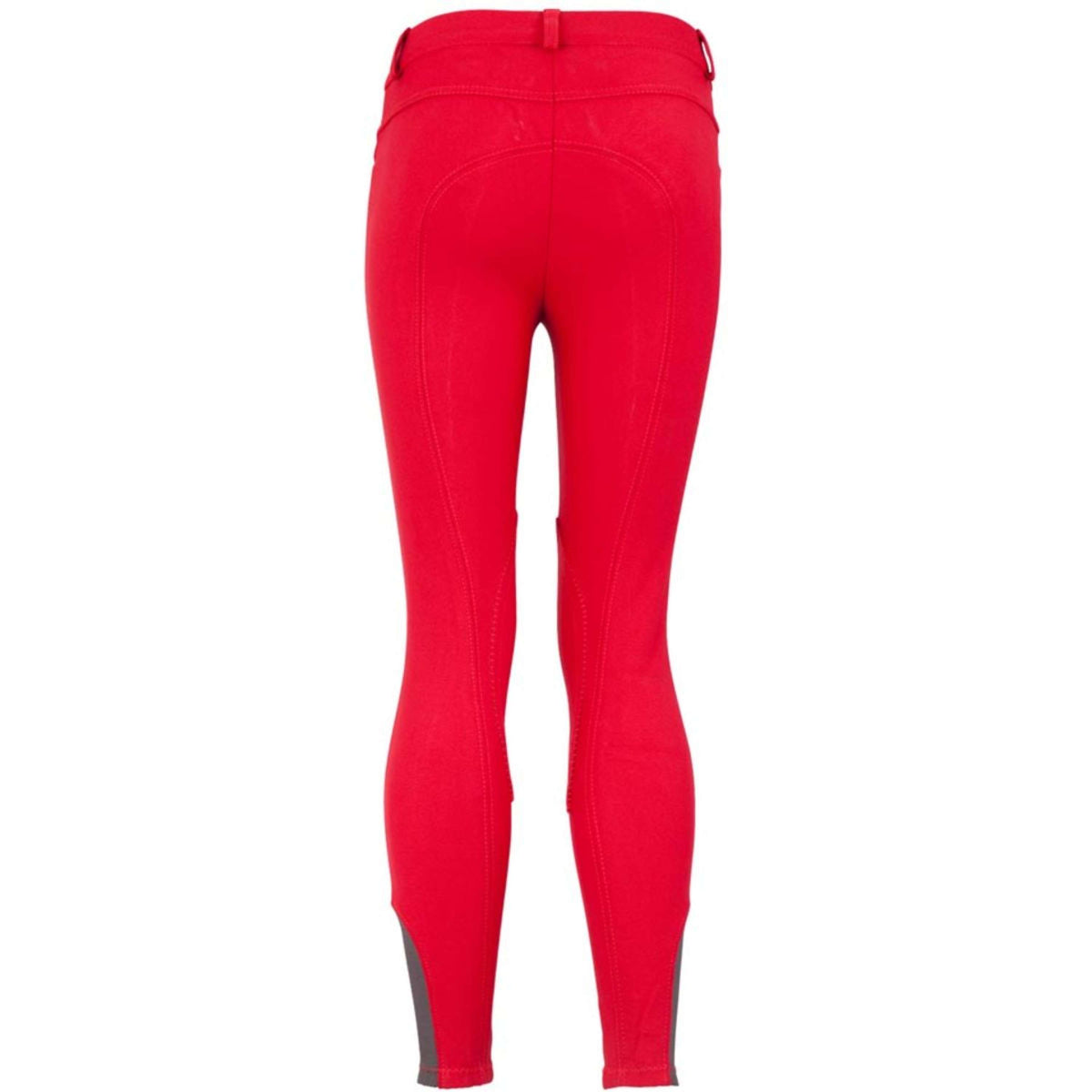 Premiere Pantalón de Equitación Iris II Rodilleras Rojo