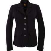 BR Chaqueta de Equitación Monaco Softshell de Competición Negro