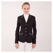 BR Cuello y Solapa de Bolsillo Ankara Cinta Plateada de Competición Azul