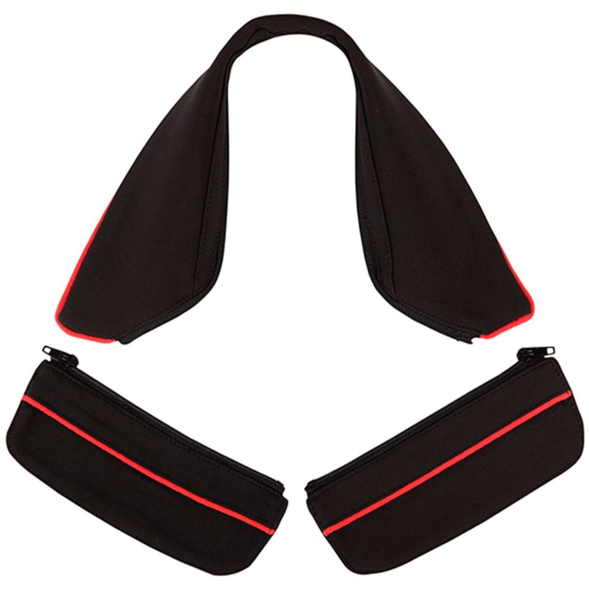 BR Cuello y Solapa de Bolsillo Pristina Spanish (ES): Competición Suedina Ribete Rojo