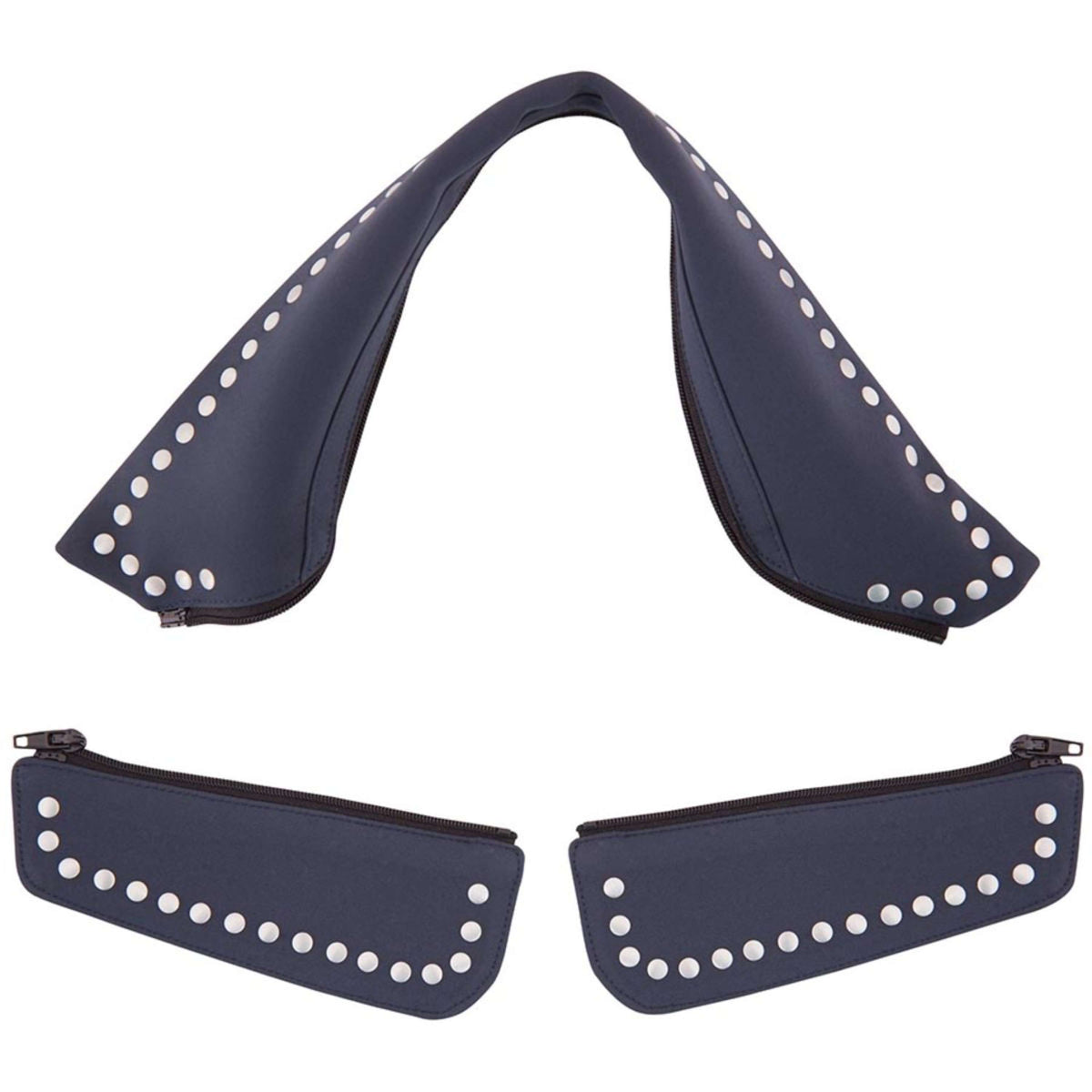 BR Cuello y Solapa de Bolsillo Santiago con Diamantes Azul