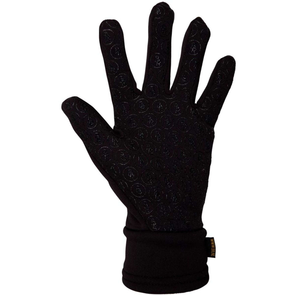 BR Guantes de Equitación de Invierno Multiflex Negro